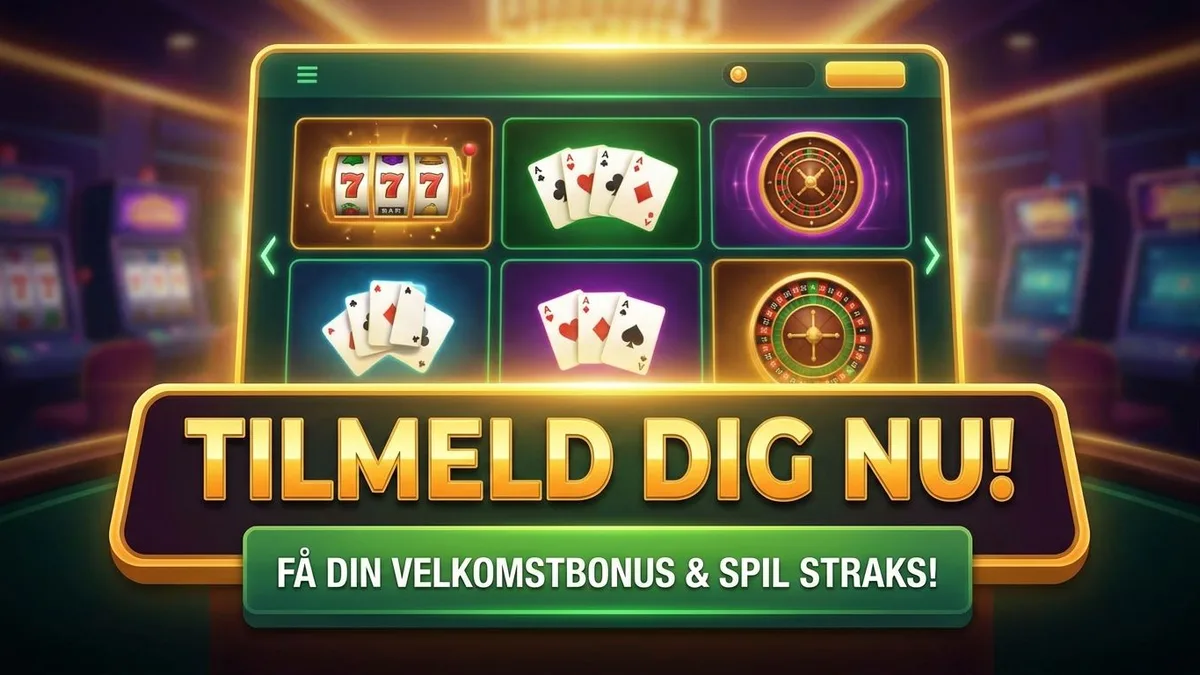 Tilmelding med bonus